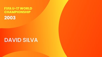 David Silva aos 17 | Campeonato Mundial FIFA Sub-17 de 2003, na Finlândia