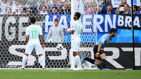 Luis Suarez Goal 23' | Uruguay v Saudi Arabia | 2018 FIFA World Cup Russia™
