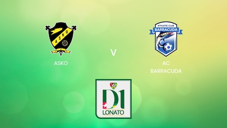ASKO vs AC Barracuda | Championnat de Première Division D1 2024/25 | Partido completo