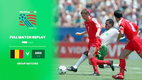 Belgium v Saudi Arabia | Group F | 1994 FIFA World Cup USA™ | Full Match Replay