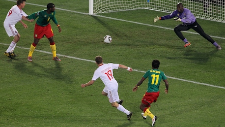 Dennis Rommedahl Goal 60' | Cameroon v Denmark | 2010 FIFA World Cup South Africa™