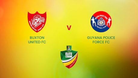 Buxton United FC v Guyana Police Force FC | GFF Elite League | Guyana | Full Match Replay