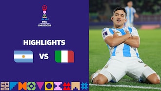 Argentina v Italy | Group D | FIFA U-20 World Cup Chile 2025™ | Highlights