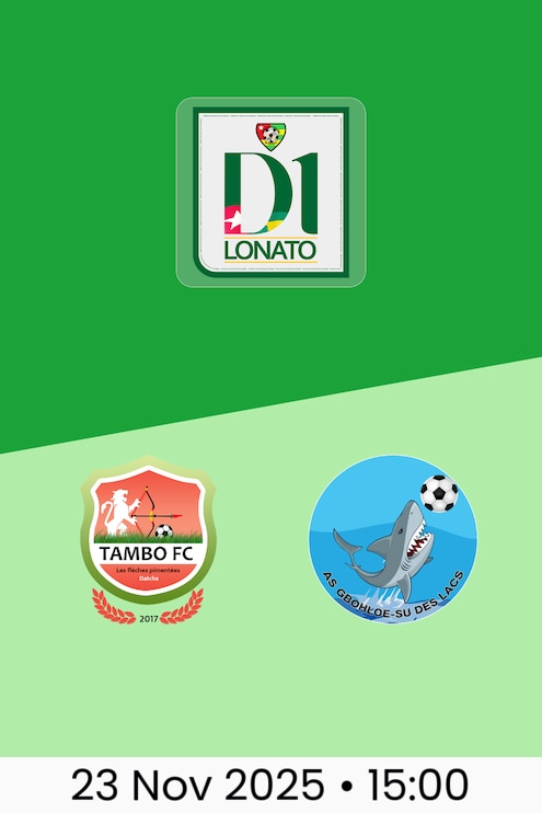 Tambo FC v AS Gbohloesu | D1 Lonato 2025/26