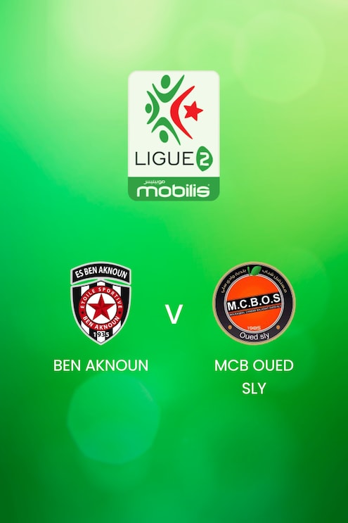 Ben Aknoun - MCB Oued Sly | Ligue 2 2024/25 | Algeria | Match completo
