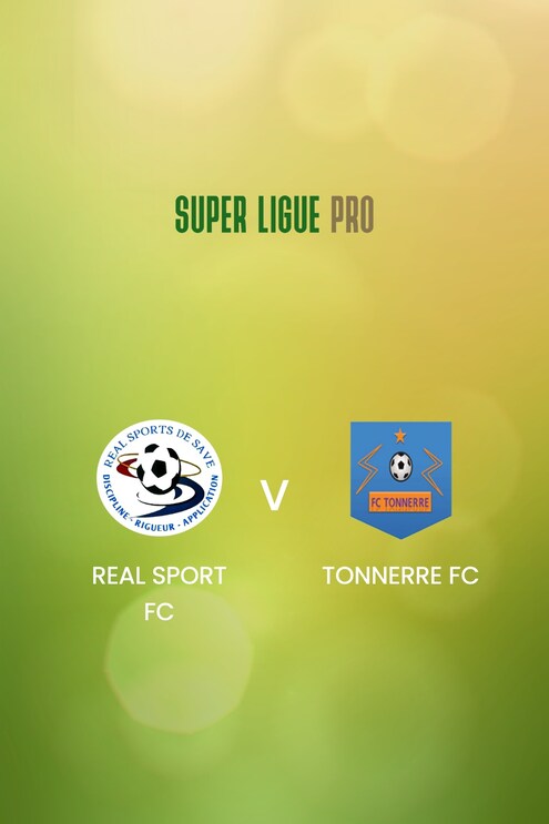 Real Sport FC - Tonnerre FC | Super Ligue Pro 2024/25| Match complet