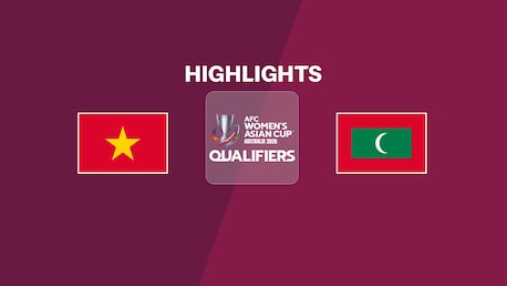 Vietnam - Maldives | Gruppo E | Qualificazioni alla Coppa d'Asia Femminile AFC 2026 | Highlights