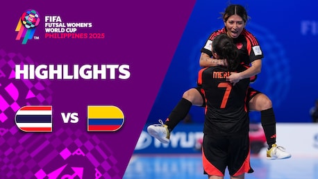 Thailand v Colombia | Group B | FIFA Futsal Women's World Cup Philippines 2025™ | Highlights