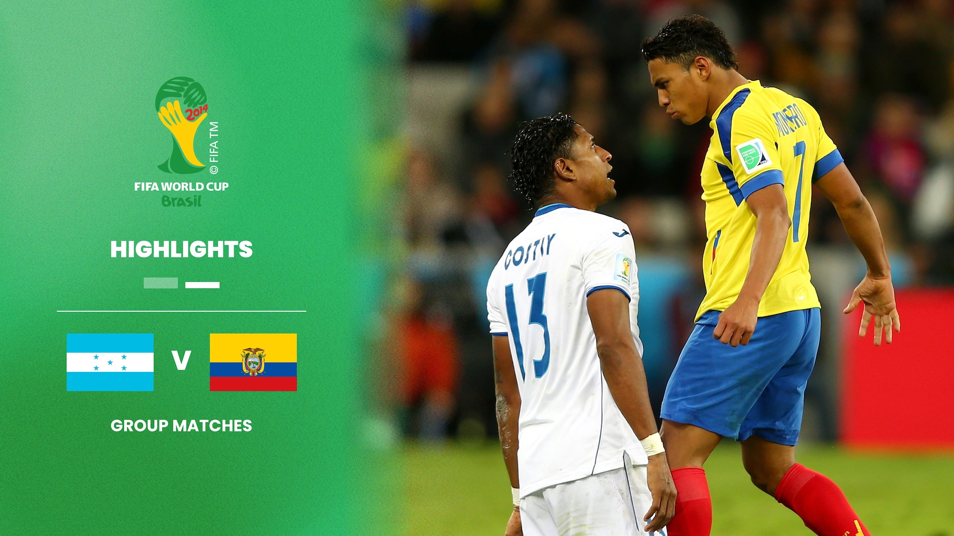 Honduras x Equador | Grupo E | Copa do Mundo da FIFA Brasil 2014™ | Melhores momentos