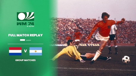 Netherlands v Argentina | Second Round - Group A | 1974 FIFA World Cup Germany™ | Full Match Replay