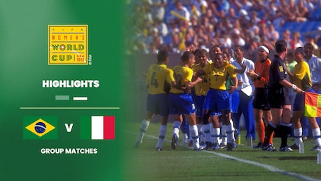 Brazil v Italy | Group B | FIFA Women's World Cup USA 1999™ | Highlights