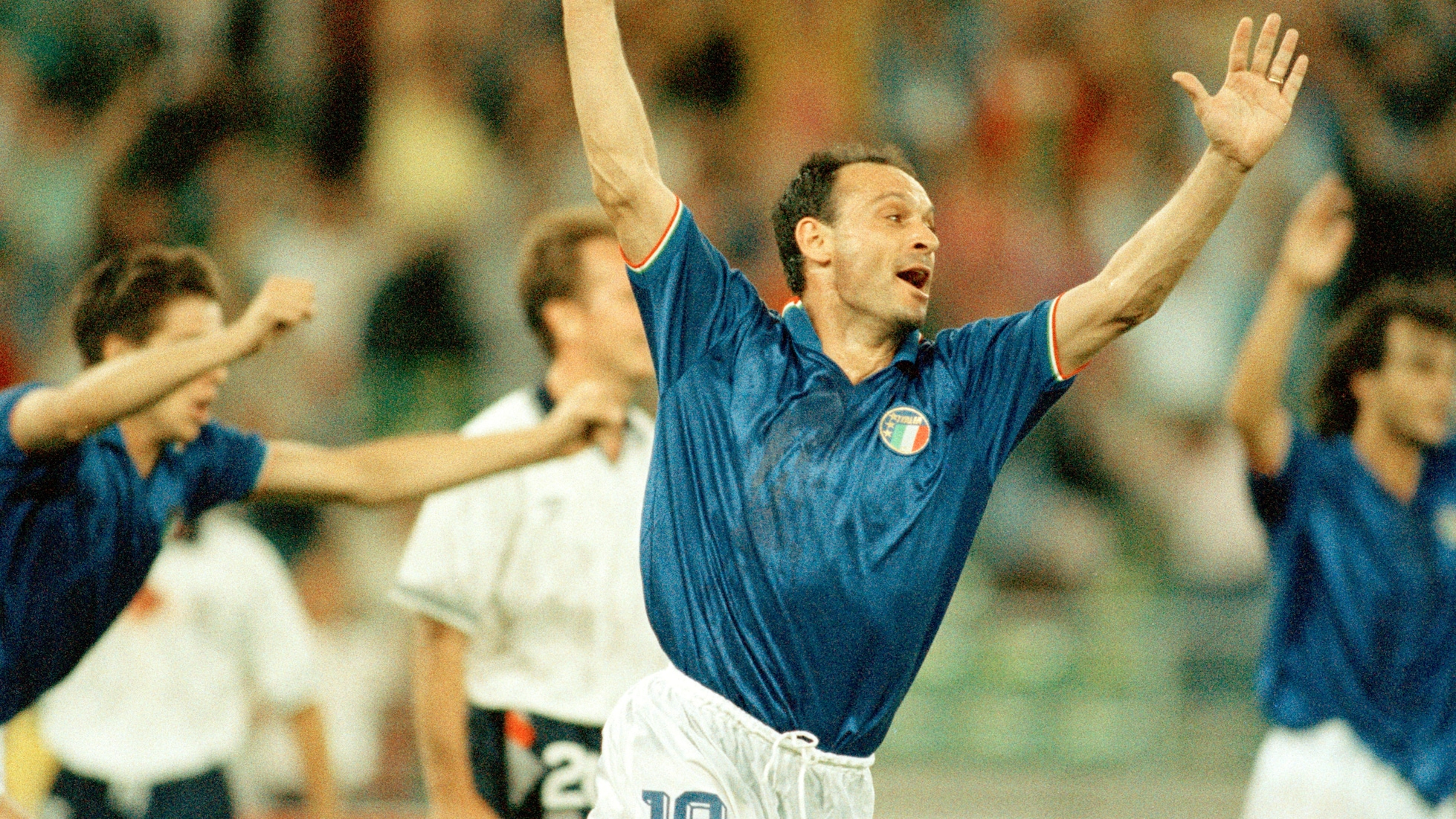 Salvatore Schillaci Goal 86' | Italy vs England | 1990 FIFA World Cup Italy™