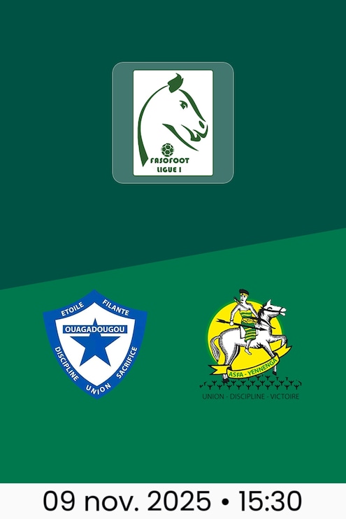 EFO - ASFAY | Burkina Faso Ligue 1 2025-26