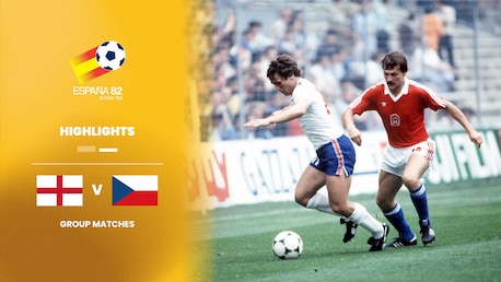 Inghilterra - Cecoslovacchia | Gruppo 4 | Coppa del mondo FIFA Germania 1982 | Highlights