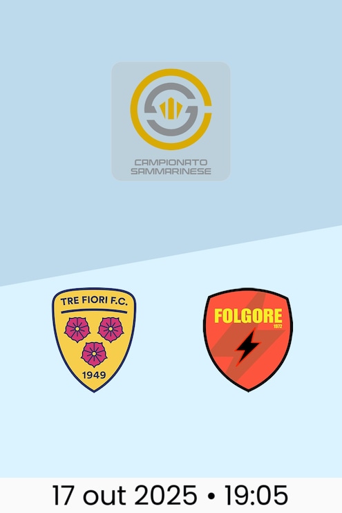 Tre Fiori x Folgore | Campionato Sammarinese 2025/26