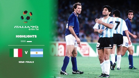 Itália x Argentina | Semifinais | Copa do Mundo da FIFA Itália 1990 | Melhores momentos