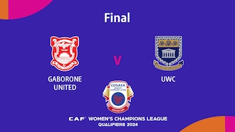 Gaborone United Ladies x University of Western Cape | Final | CAF Women’s Champions League | COSAFA Qualifier 2024 | Jogo completo