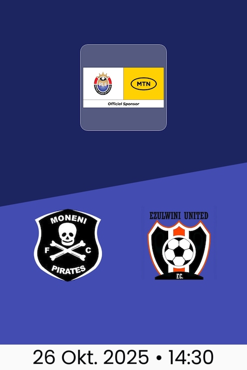 Moneni Pirates FC - Ezulwini United FC | MTN Premier League 2025/26
