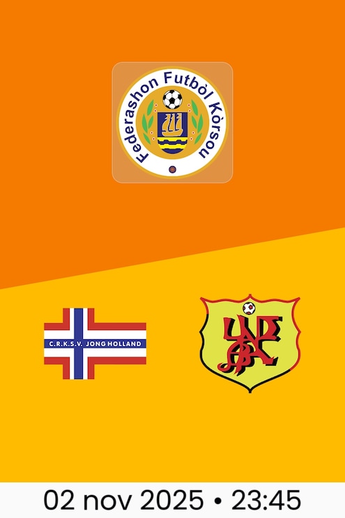 C.R.K.S.V. Jong Holland x Undeba | Curaçao Promé Divishon