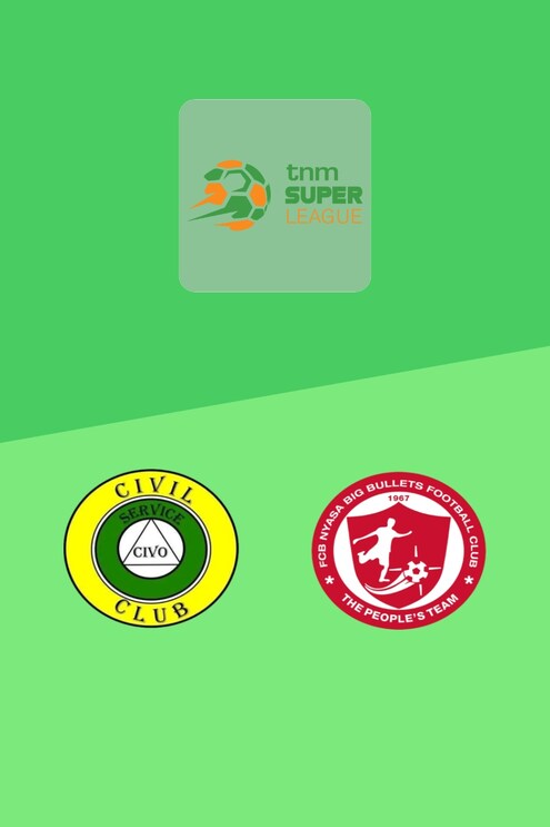 Civil Service United vs FCB Nyasa Big Bullets | TNM Super League 2025 | Partido completo