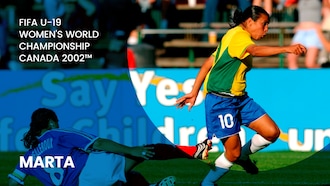 Marta mit 16 | FIFA U-19-Frauenfussball-Weltmeisterschaft Kanada 2002™