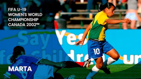 Marta a 16 anni | Campionato Mondiale di Calcio Femminile Under 19 FIFA Canada 2002