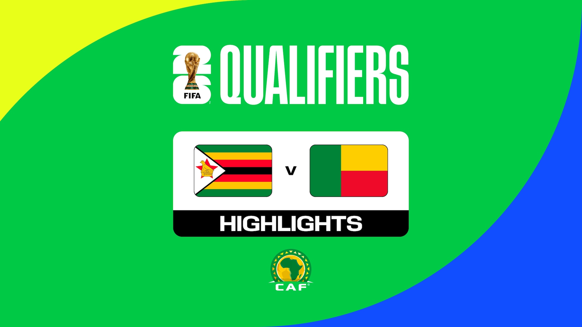 Simbabwe - Benin | CAF-Quali für die FIFA WM 2026™ | Highlights