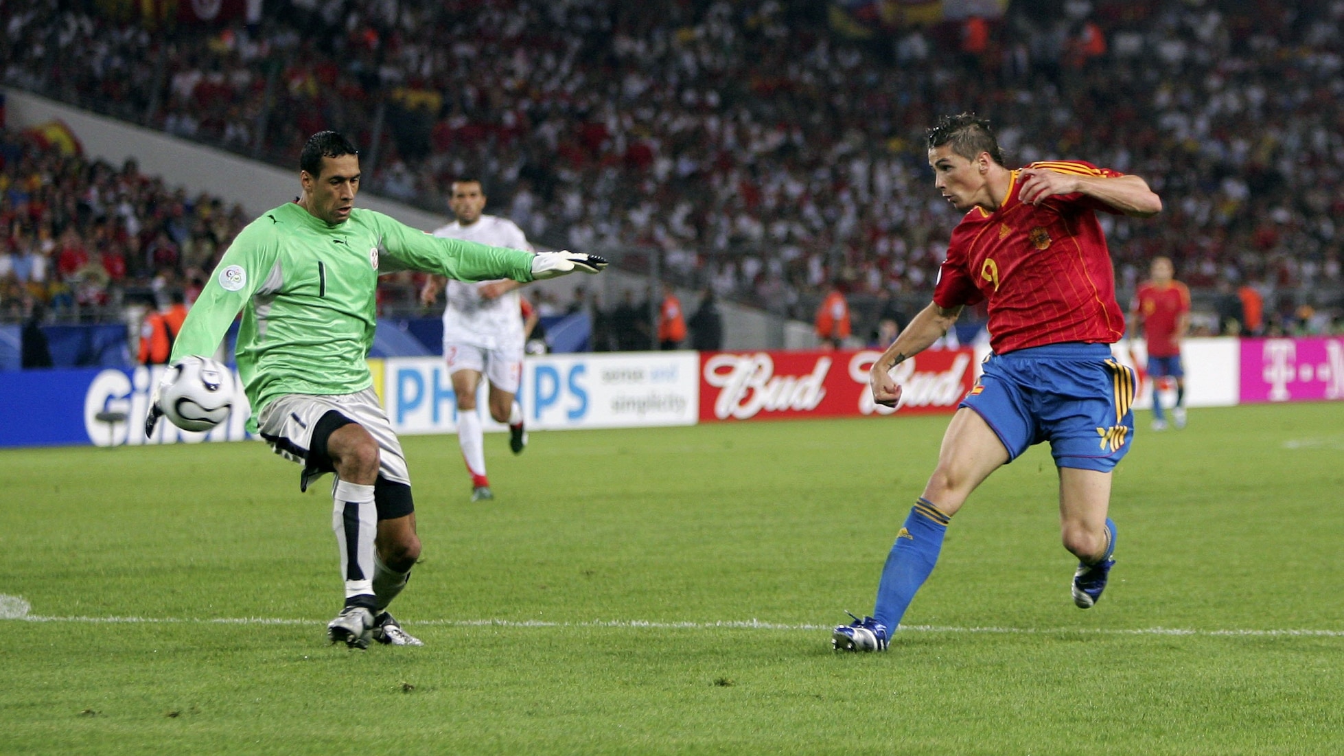 Fernando Torres Goal 76' | Spain vs Tunisia | 2006 FIFA World Cup Germany™