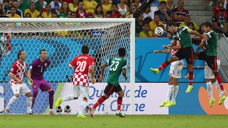 Rafael Marquez Goal 71' | Croatia v Mexico | 2014 FIFA World Cup Brazil™