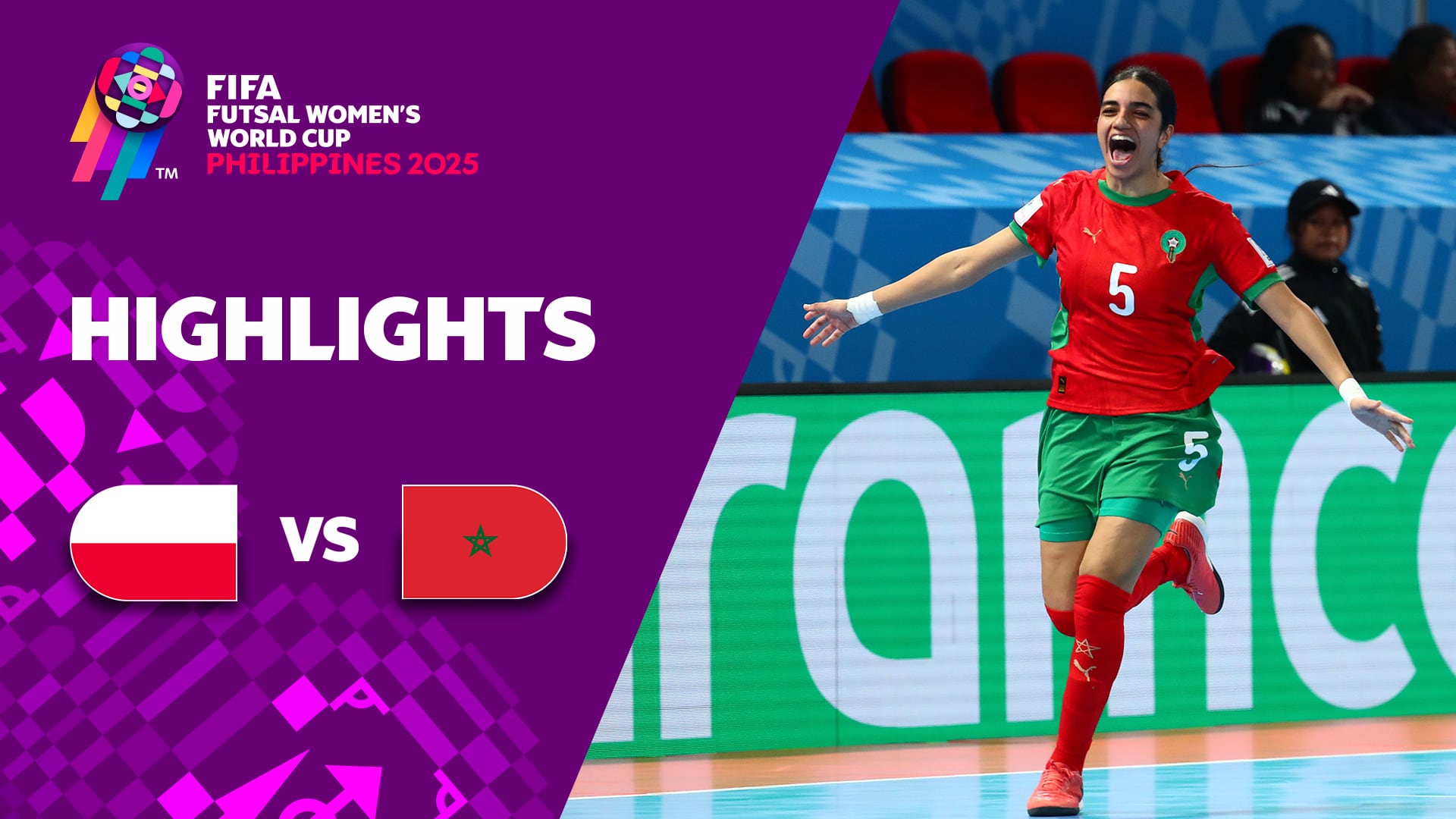 Poland v Morocco | Group A | FIFA Futsal Women's World Cup Philippines 2025™ | Highlights