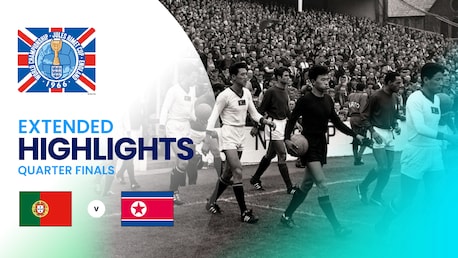 Portugal vs RDP de Corea | Cuartos de final | Copa Mundial de la FIFA Inglaterra 1966™ | Highlights Extendidos
