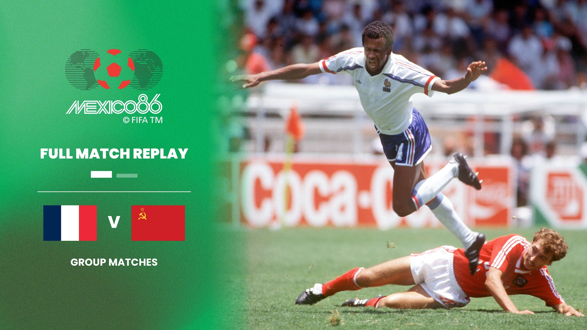 Francia vs Unión Soviética | Grupo C | Copa Mundial de la FIFA México 1986™ | Partido Completo