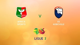 Africa Sports - ES Agboville | Côte d'Ivoire Ligue 2 | Match complet