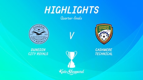 Royals da Cidade de Dunedin x Cashmere Technical | Quartas de final | Kate Sheppard Cup | Melhores momentos