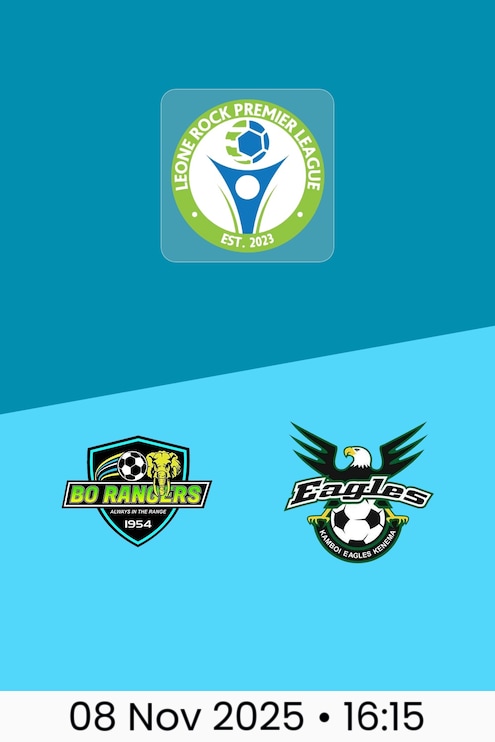 Bo Rangers FC v Kamboi Eagles FC | Leone Rock Premier League 2025-26