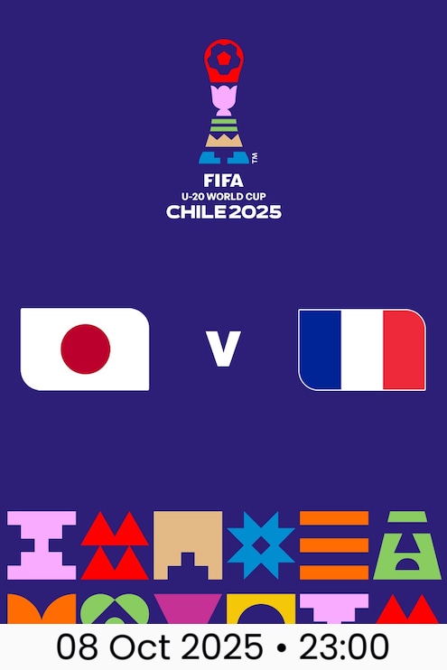 Japan v France | Round of 16 | FIFA U-20 World Cup Chile 2025™
