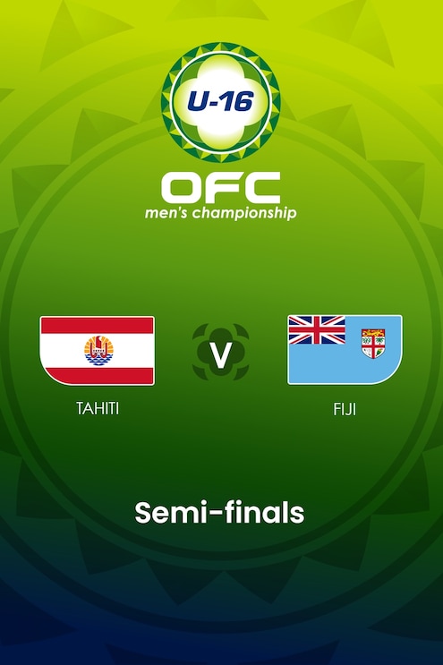 Tahiti v Fiji | Semi-finals | OFC U-16 Men's Championship | Full Match Replay
