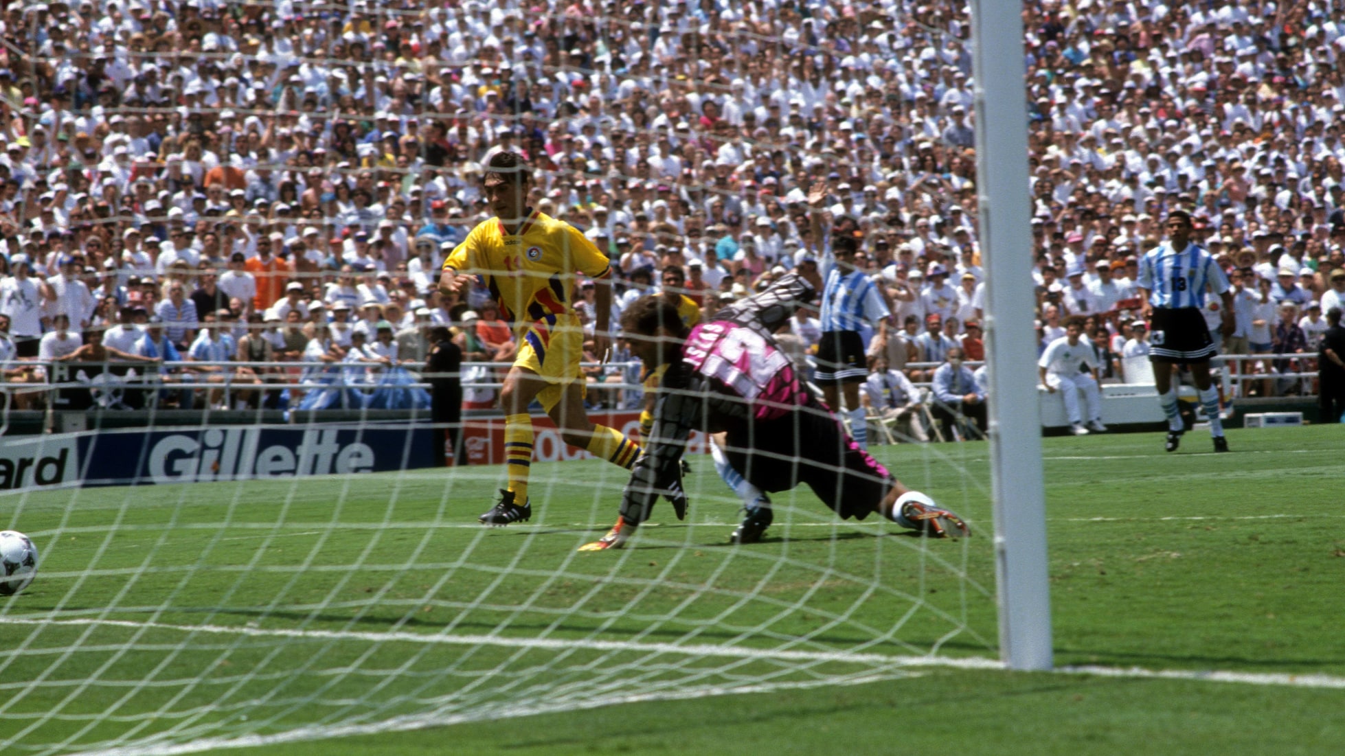 Ilie Dumitrescu Goal 18' | Romania vs Argentina | 1994 FIFA World Cup USA™
