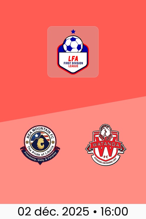 Bea Mountain FC - Watanga FC | LFA First Division League 2025/26