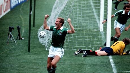 Billy Hamilton Goal 28' | Austria vs Northern Ireland | 1982 FIFA World Cup Spain™