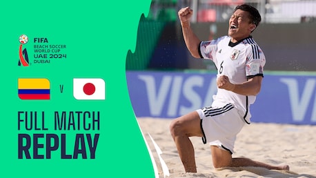 Colombia - Giappone | Gruppo C | Coppa del mondo FIFA Beach Soccer Emirati Arabi Uniti 2024 Dubai™ | Match completo