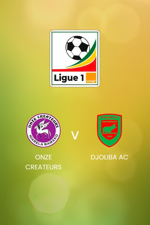 Onze Createurs vs Djoliba AC | Ligue 1 Pro Orange 2024/25 | Mali | Partido completo