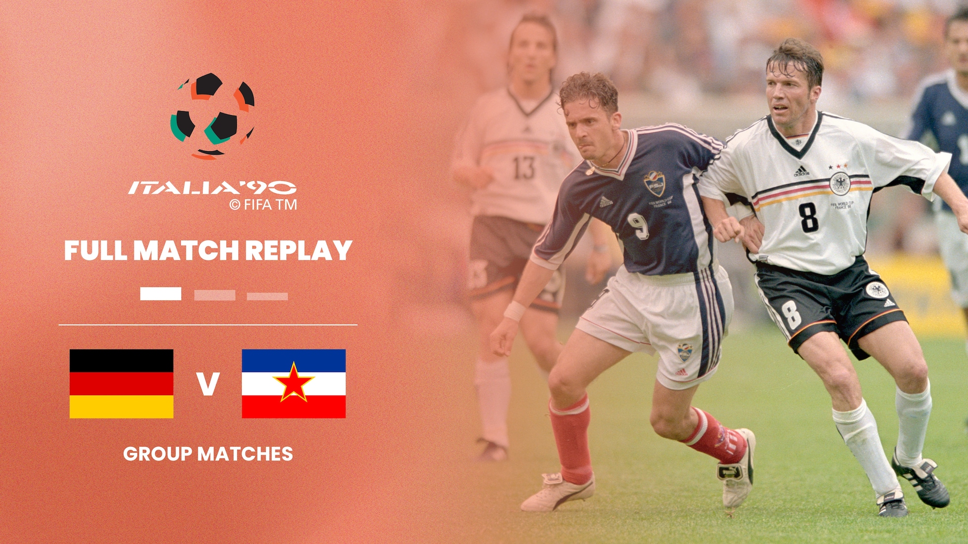 République Fédérale d'Allemagne - Yougoslavie | Groupe D | Coupe du Monde de la FIFA, Italie 1990™ | Match complet
