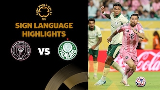 Inter Miami CF - Palmeiras | Groupe A | Coupe du Monde des Clubs de la FIFA 2025™ | Résumé vidéo (Langue des signes)