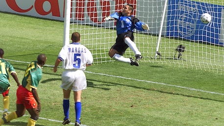 Patrick M'Boma Goal 56' | Chile vs Cameroon | 1998 FIFA World Cup France™
