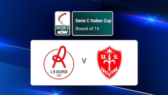Vicenza x Triestina | oitavas de final | Coppa Italia Serie C NOW | Jogo completo