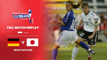 Germania - Giappone | Gruppo C | Coppa del Mondo Femminile FIFA USA 2003 | Match completo