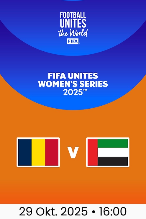 Tschad - VAE | FIFA Unites Women's Series 2025