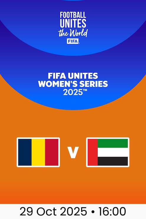Chad v UAE | FIFA Unites Women's Series 2025