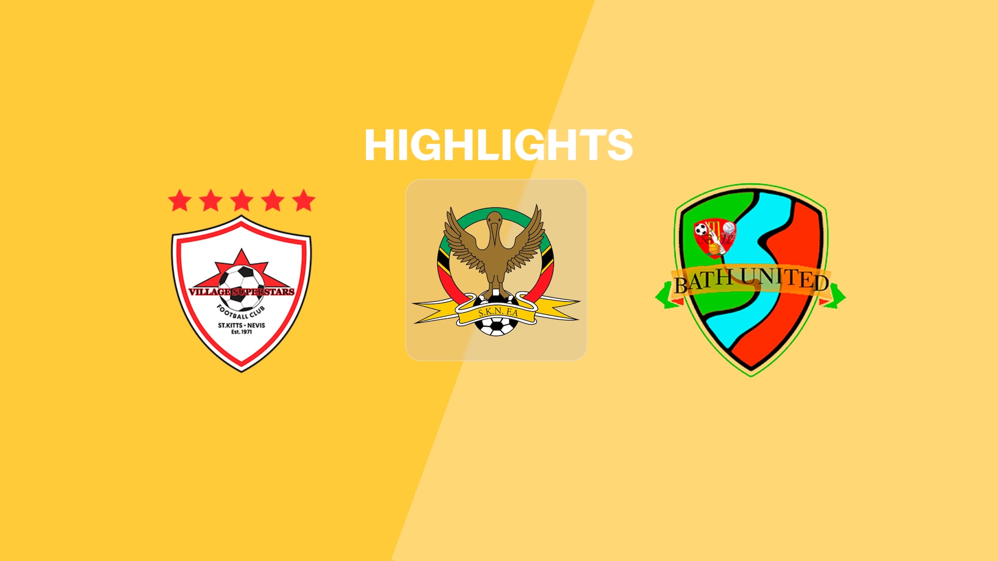 Village Superstars v Bath United | SKNFA Premier League 2025 | Highlights